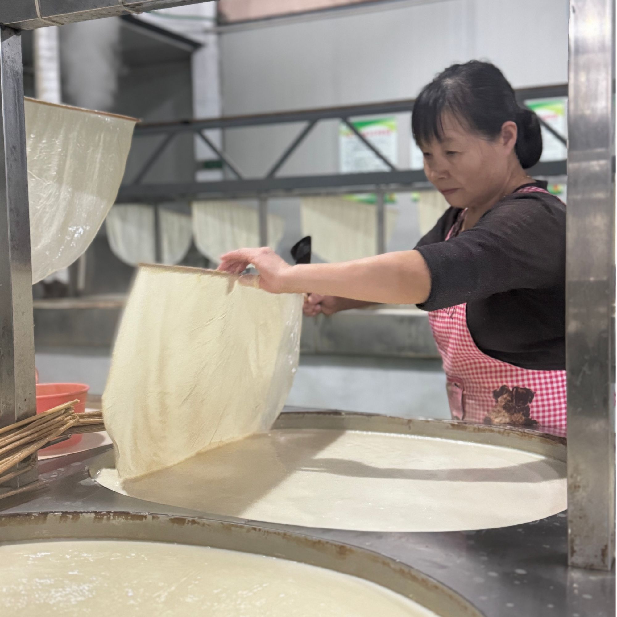 农家手工挑制半圆形豆腐皮煲汤火锅干货月子豆皮头层豆油皮