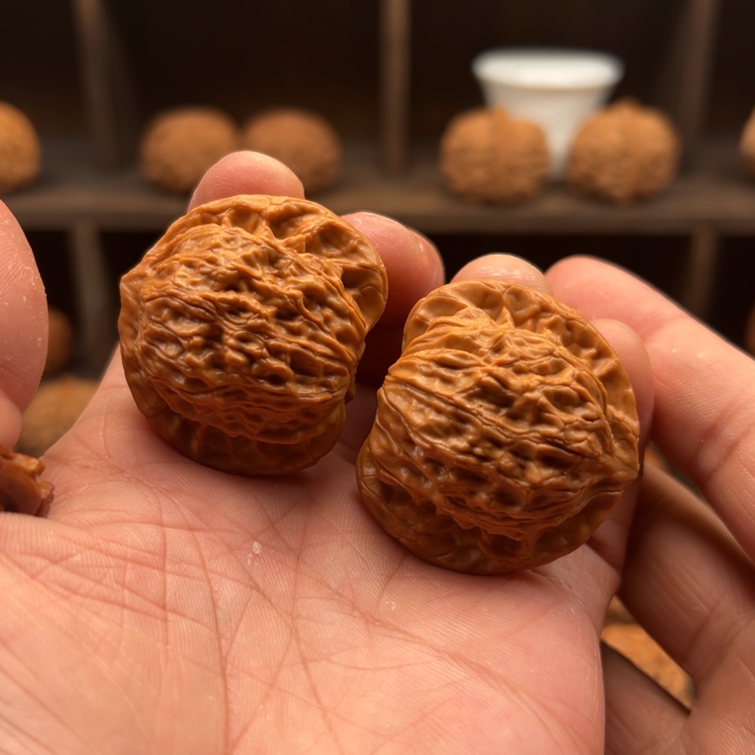 文玩核桃把件40崔凯