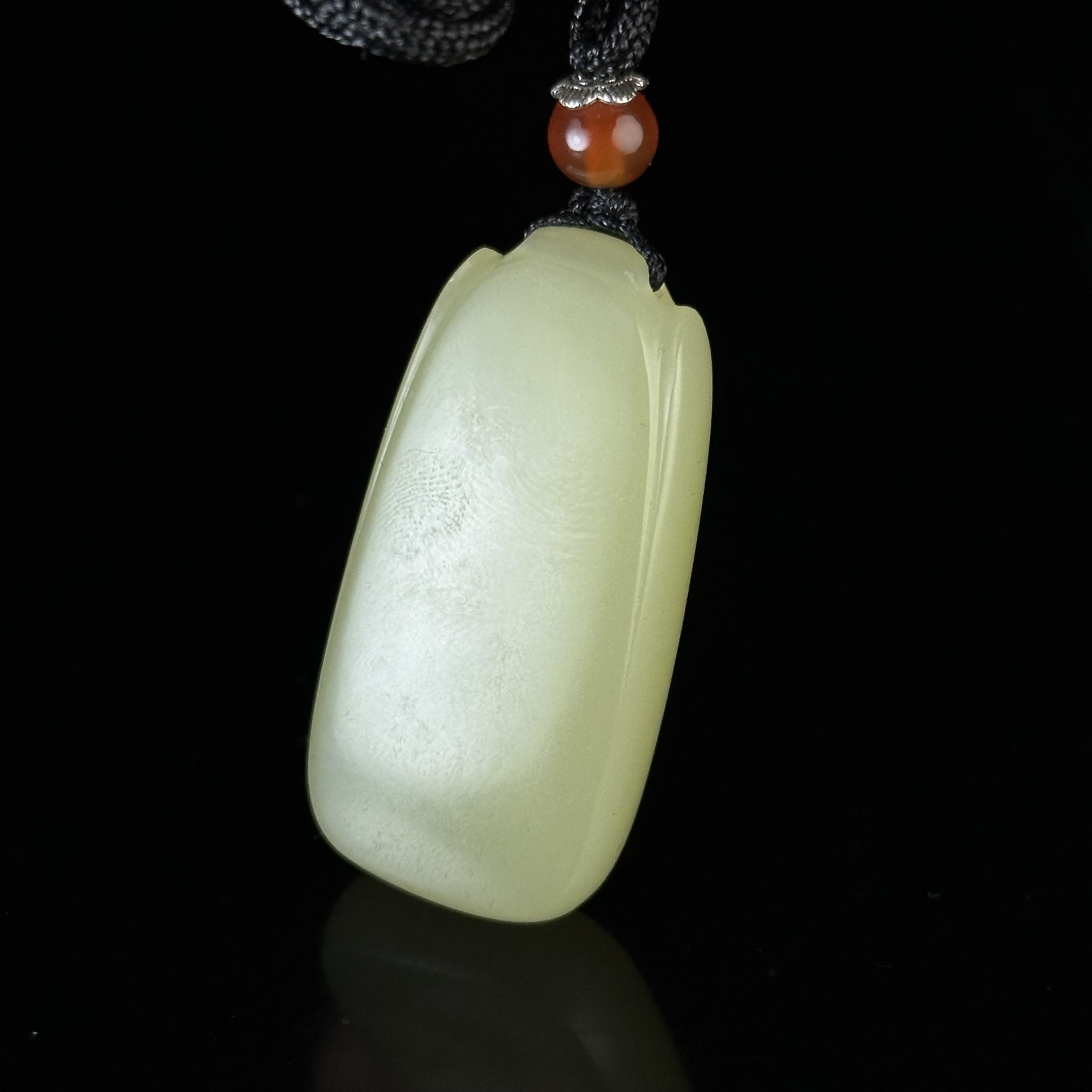 20世纪和田黄玉无事牌 WZ0110055*【上海兰馨】