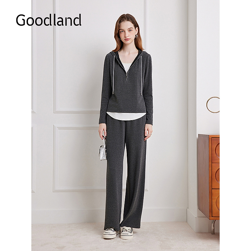 Goodland美地2025秋季新款休闲裤LC35320190