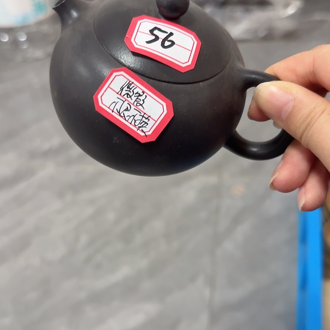 紫砂茶壶黄龙山原矿朱泥230