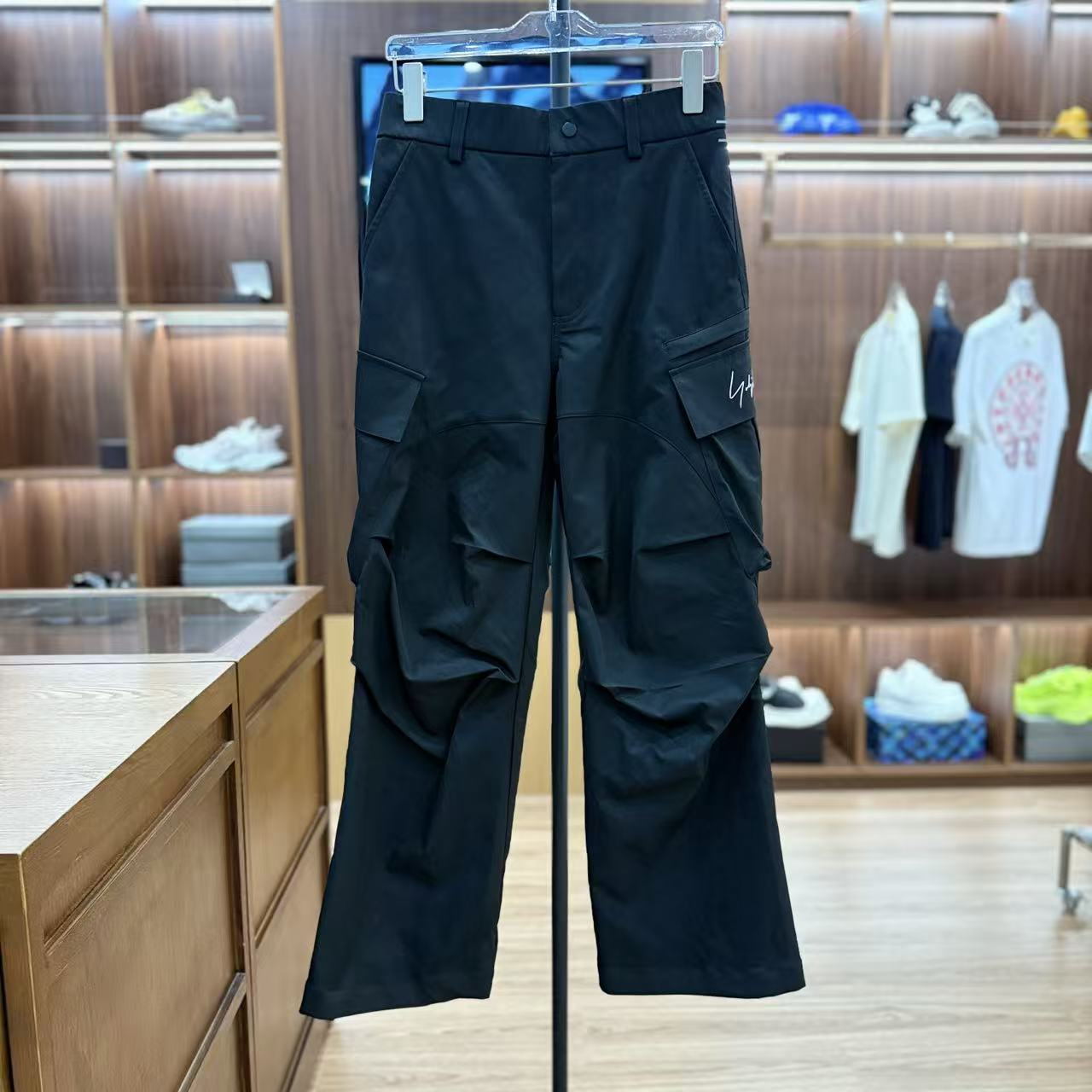 【D7720】山本暗黑系秋冬工装休闲裤男女同款