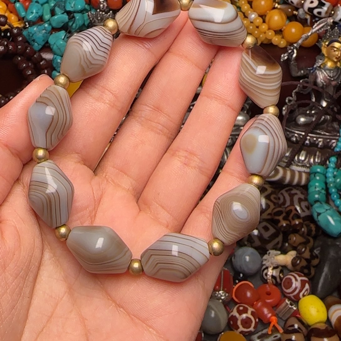 玛瑙/玉髓未镶嵌颈饰