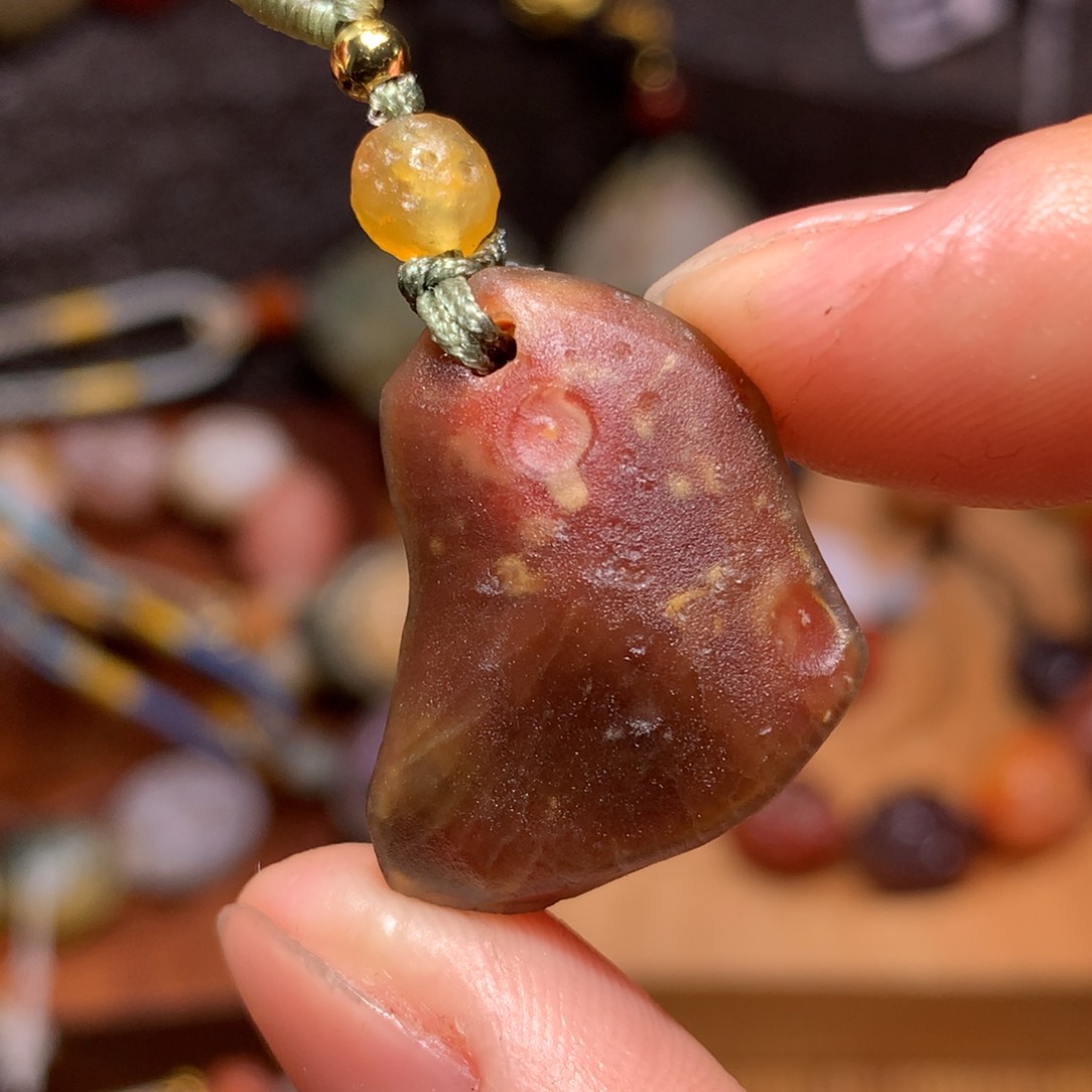 未镶嵌玛瑙/玉髓珠宝半成品