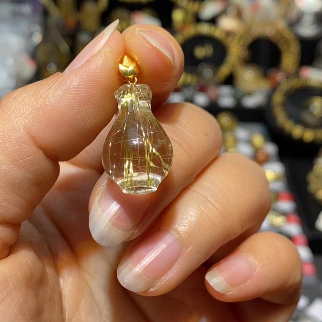 手链水晶未镶嵌吊坠