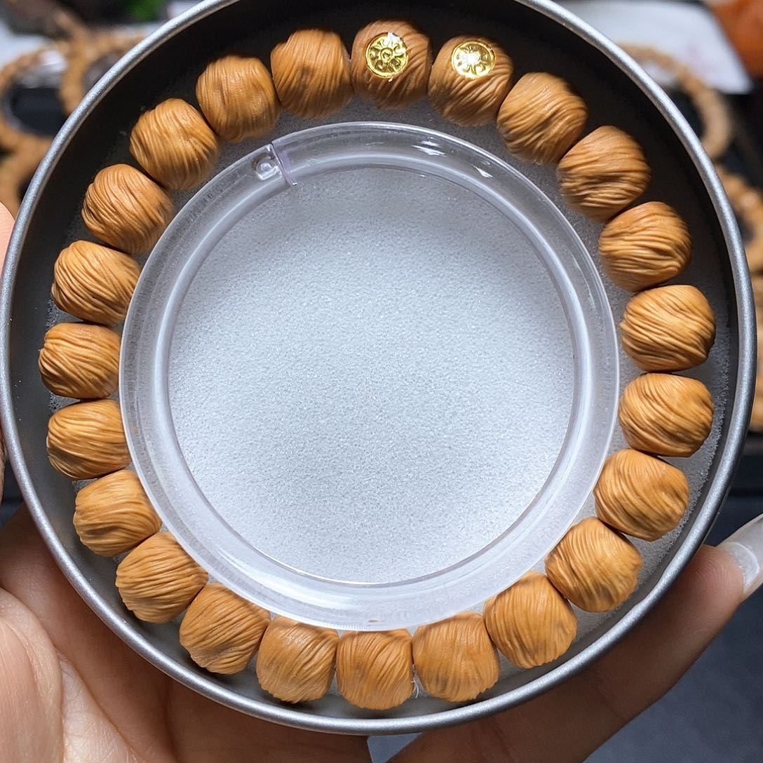 猴头核桃手串双标鬼印无相尺寸11左右全品单号338号