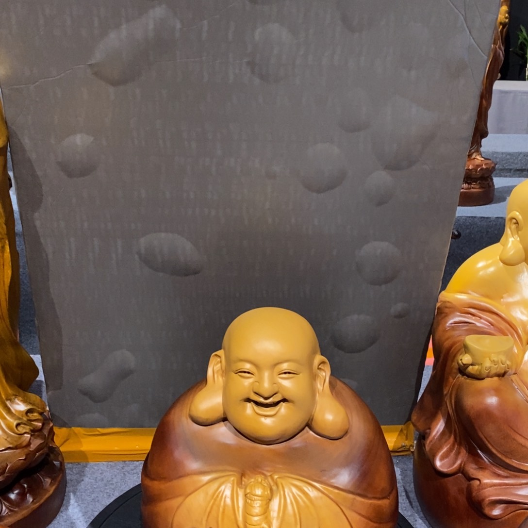 香樟木双***袄木制工艺品