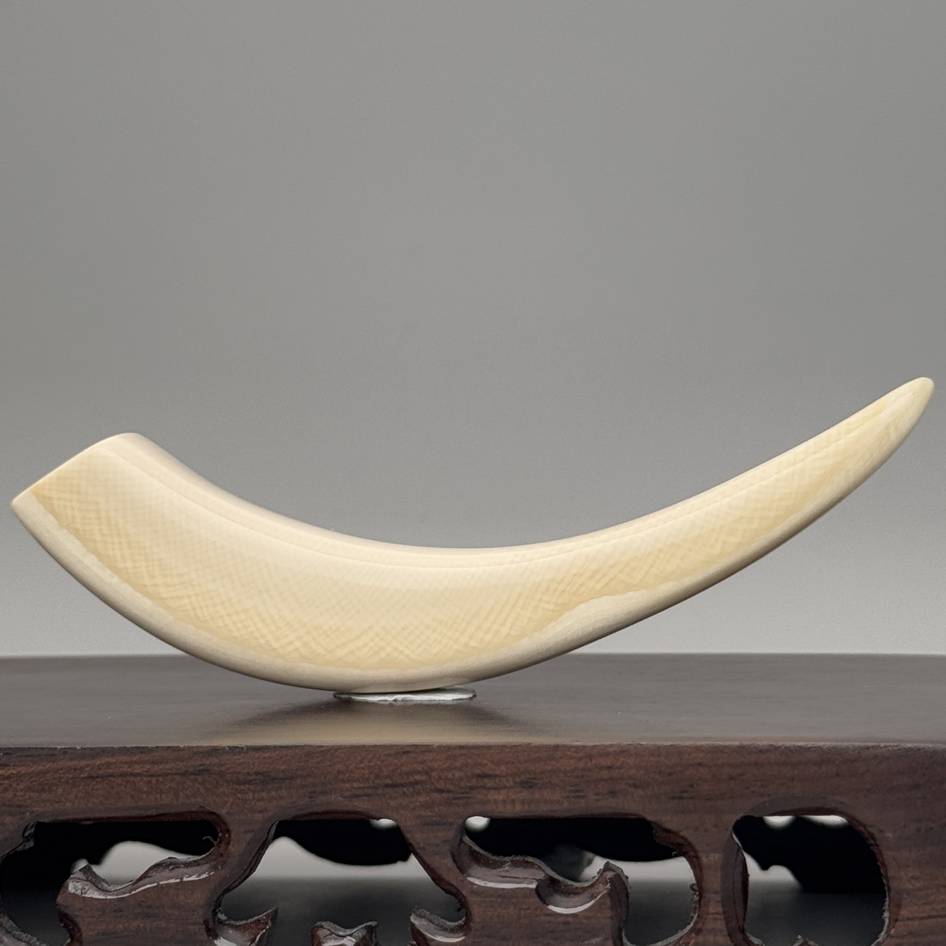 DEZHI/德志99*16*15mm25.4g牙尖吊坠天然猛犸牙K308默认打孔绑绳