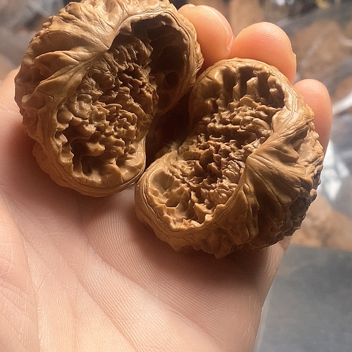 桃核把件48官帽蛇头