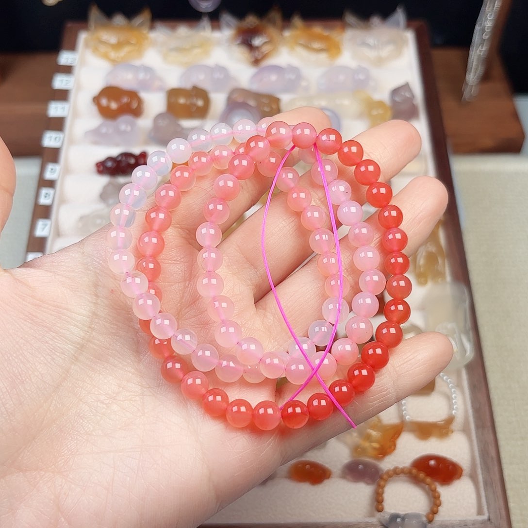 玛瑙/玉髓手串未镶嵌