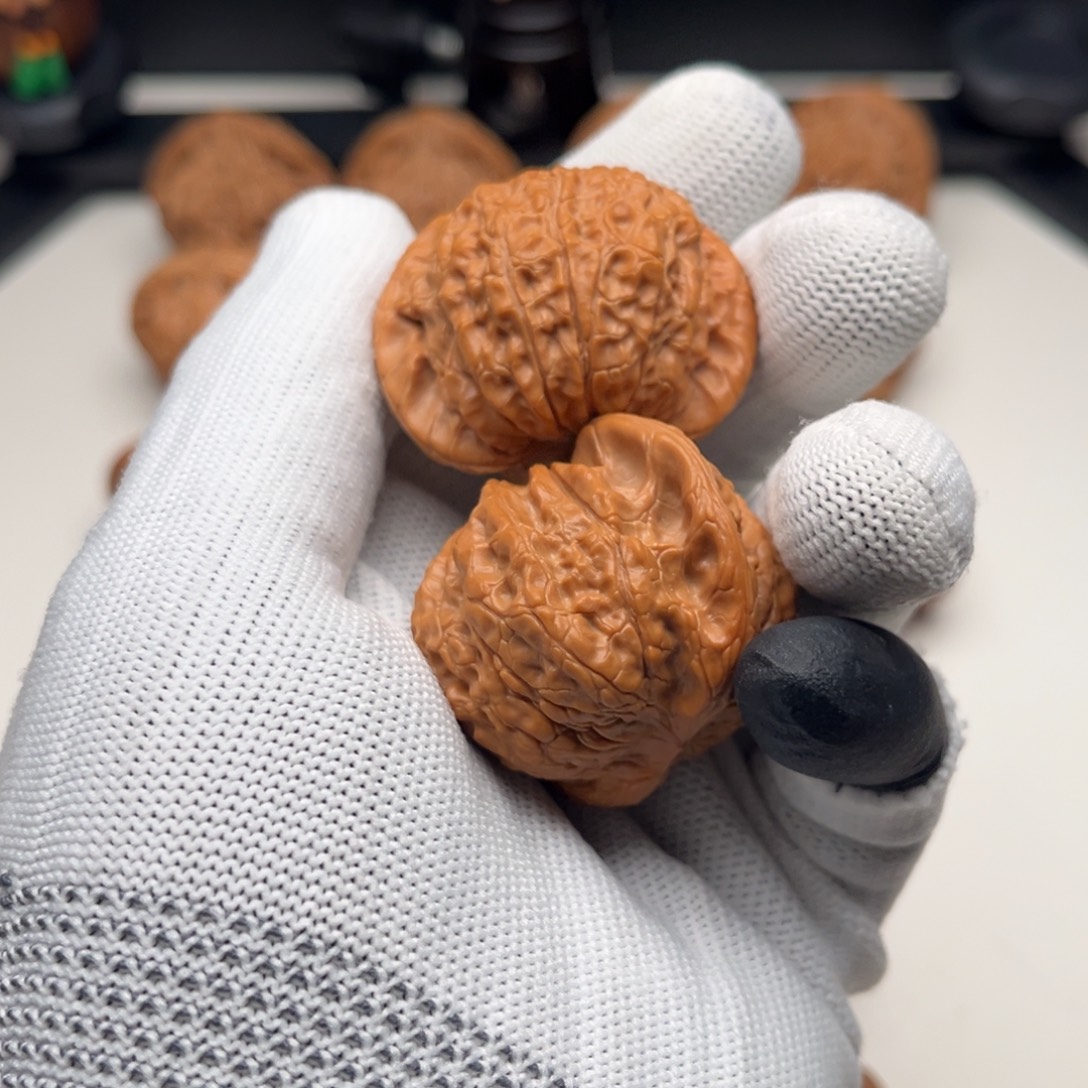 好***箫核桃把件40+血麒麟（精修打底）