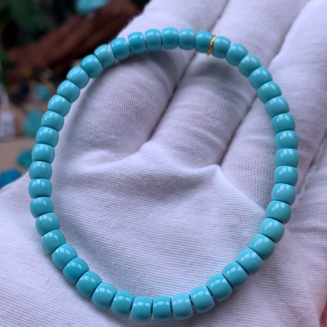 绿松石精品直切未镶嵌