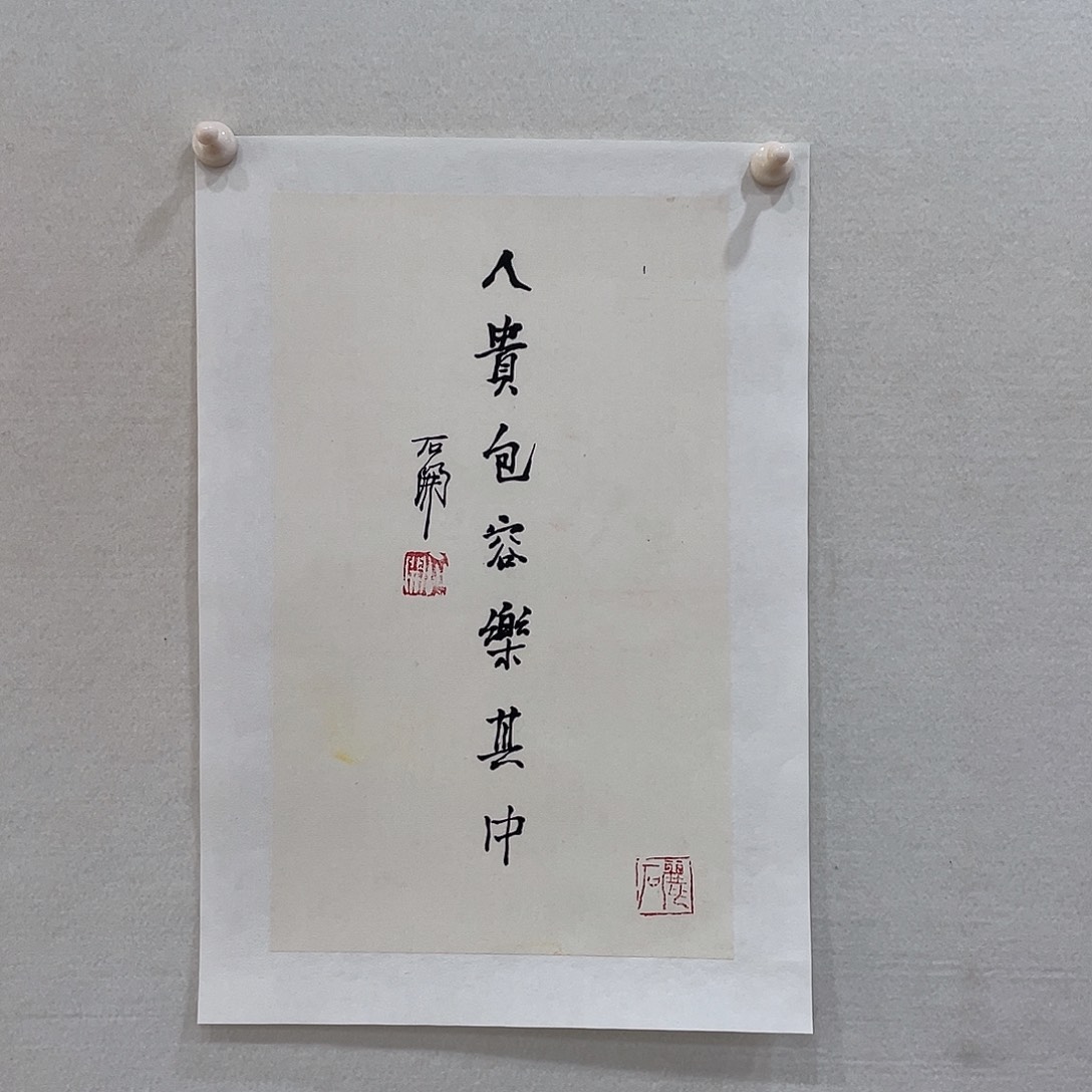 横款博航艺术书法作品