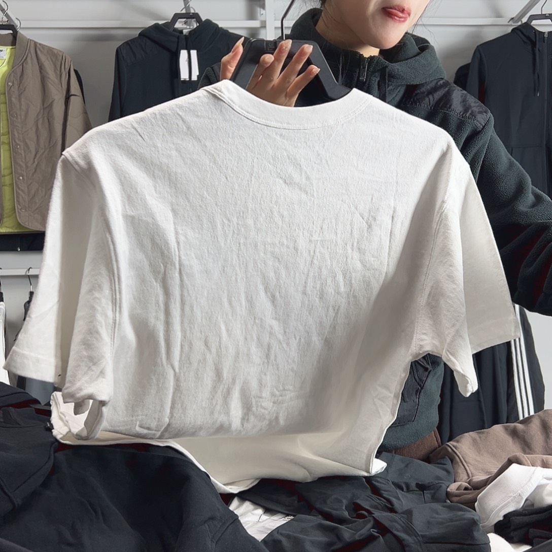 9296白色短袖M码120-140斤不退换