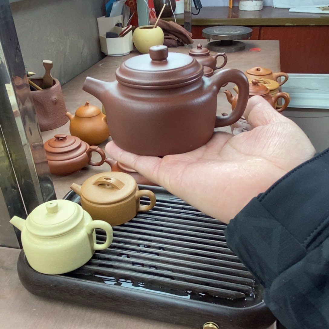 紫砂茶壶金**库紫砂壶德中