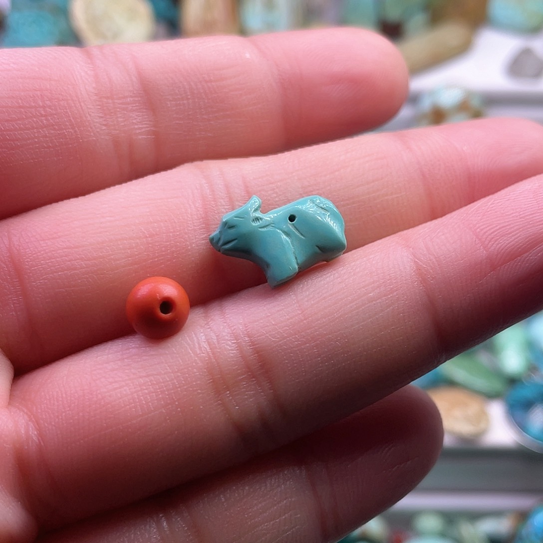 南红玛瑙颈饰未镶嵌