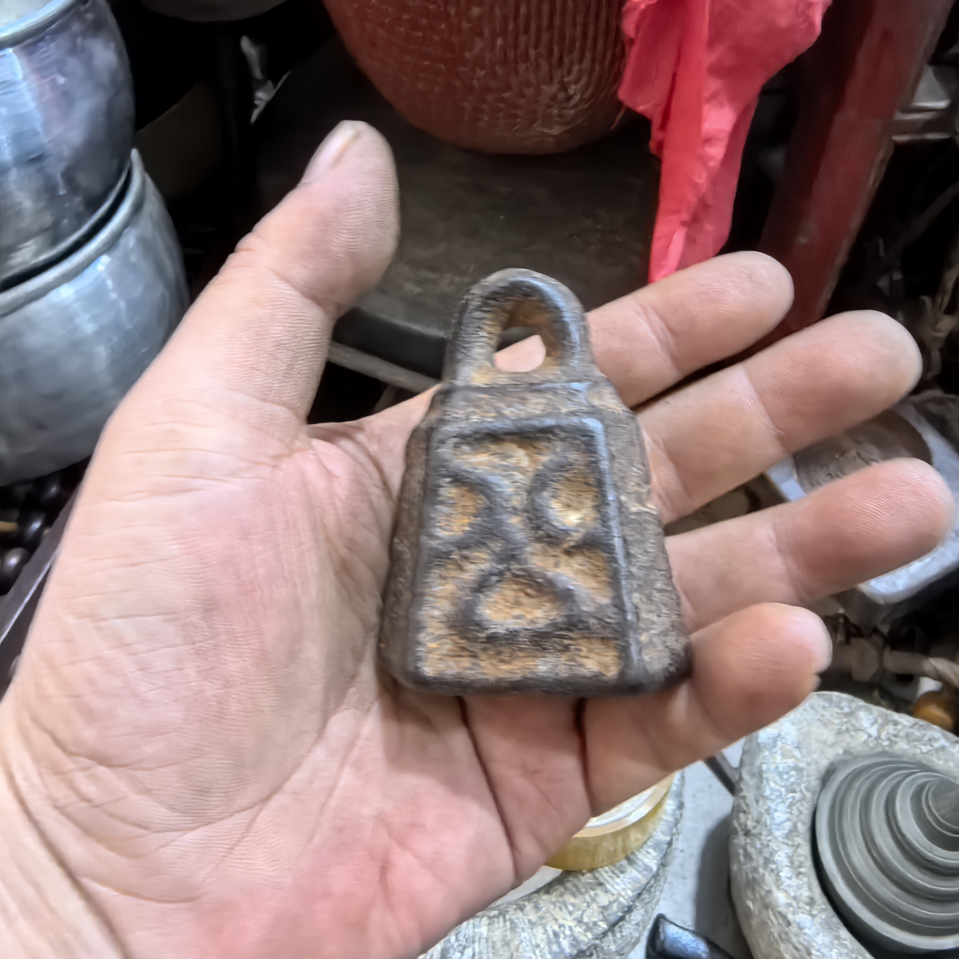 小铜件一个包邮一物一拍