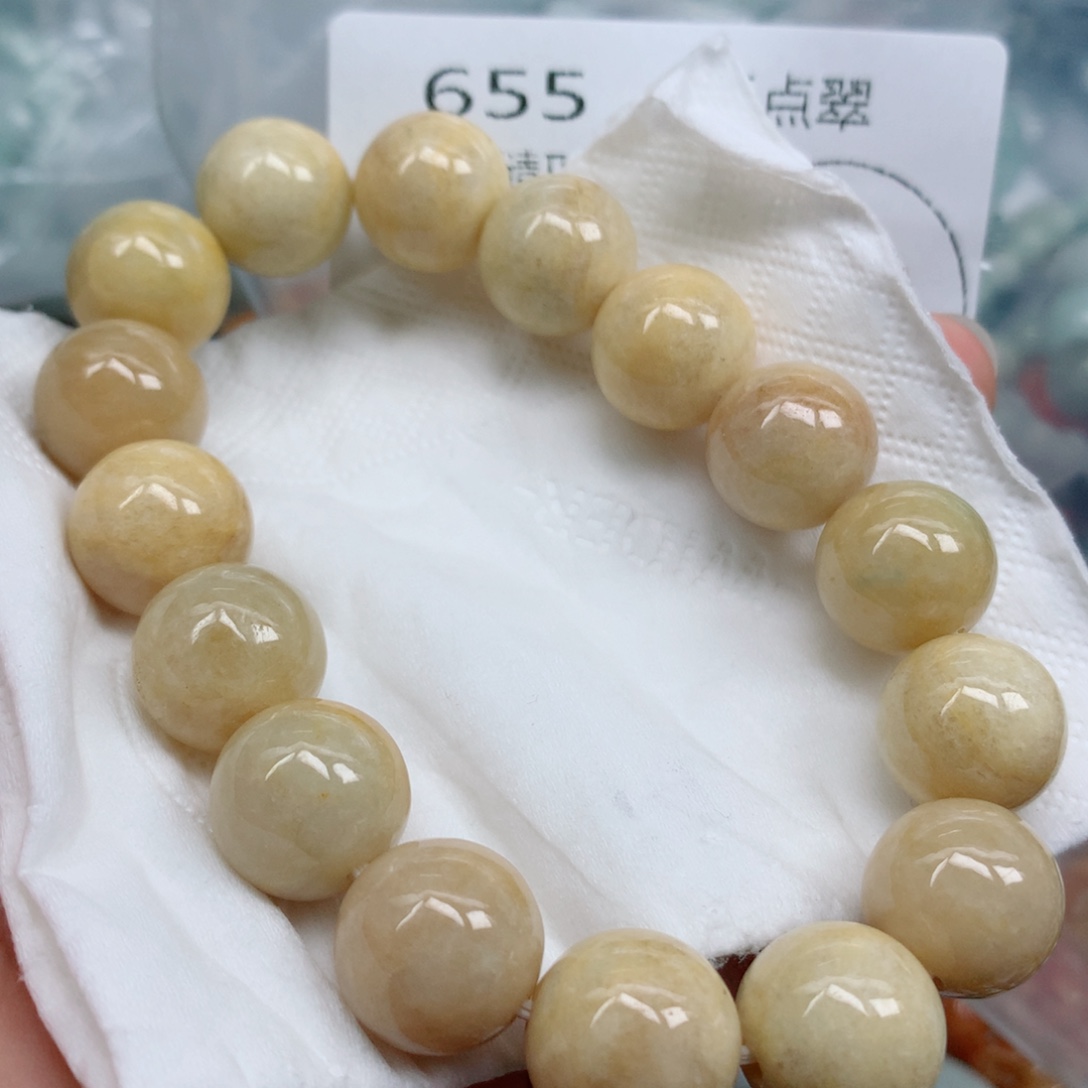 翡翠未镶嵌项链珠珠