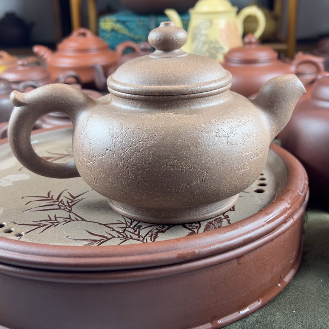 茶壶紫砂?****原矿无添加青段