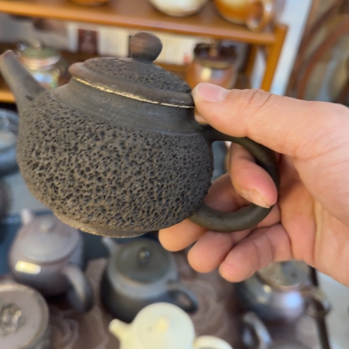 紫砂茶壶七*堇柴烧福利新哦多多