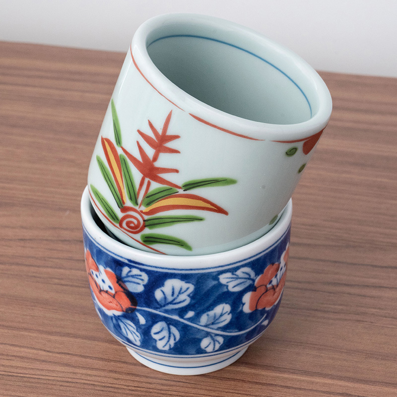 美浓烧日本进口陶瓷杯子日式家用餐具高颜值好看小杯子精致小水杯