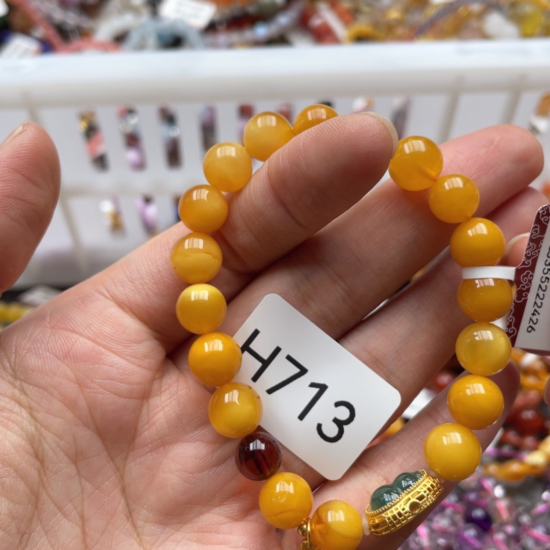 手链蜜蜡未镶嵌手串