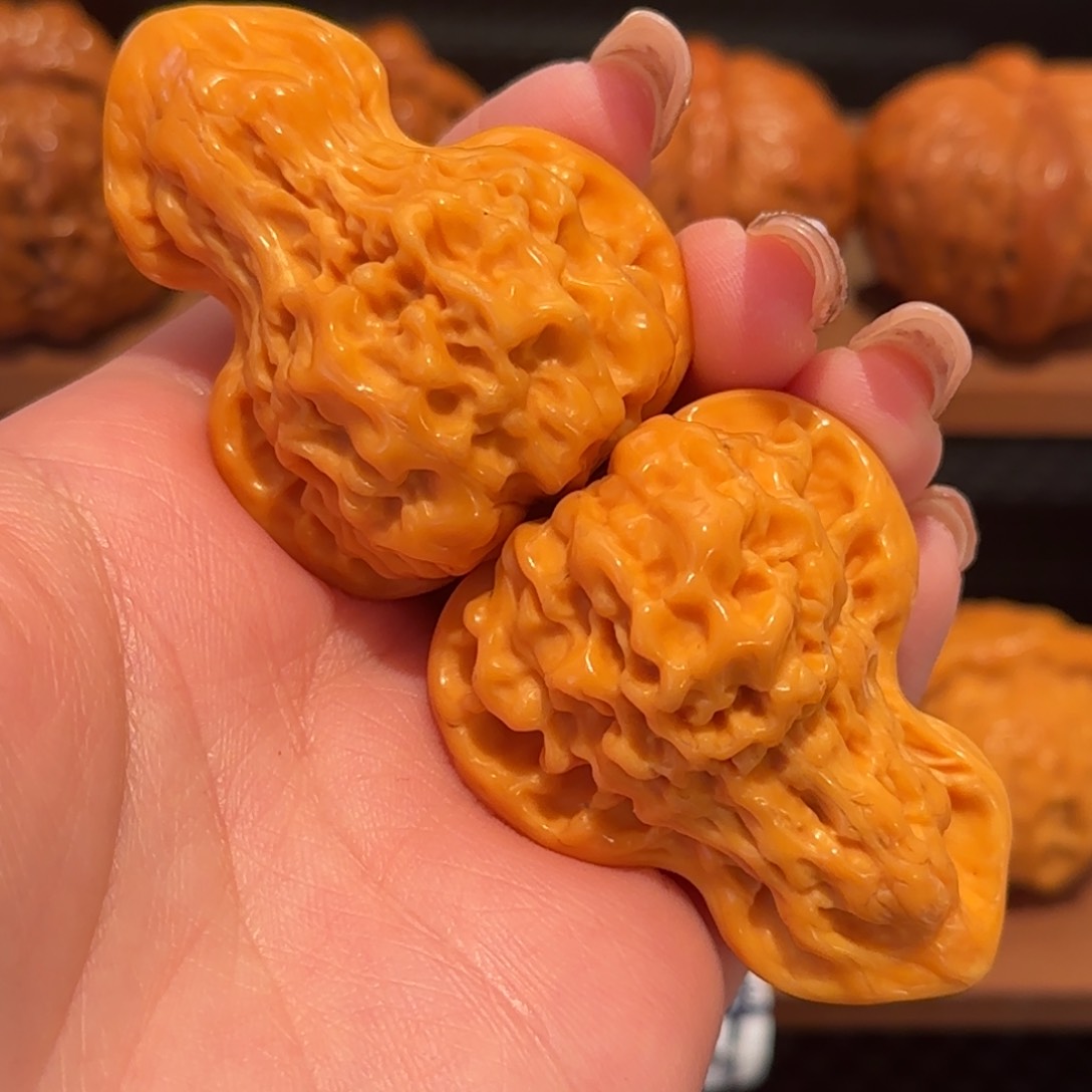 桃核吊坠花生葫芦 精品1093