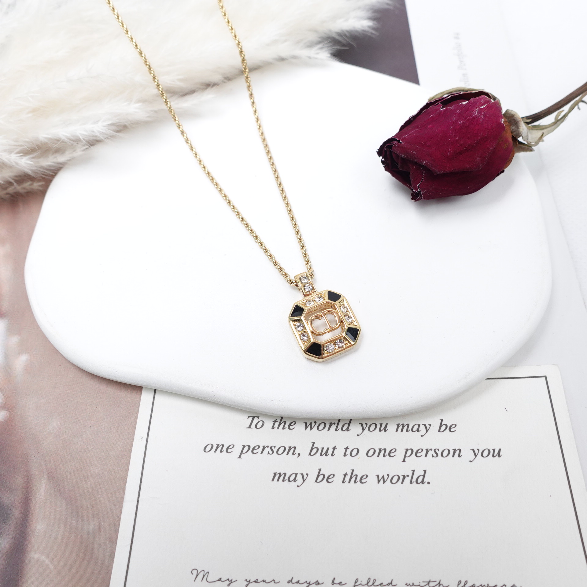 99新 DIOR/迪奥 项链/T20153296