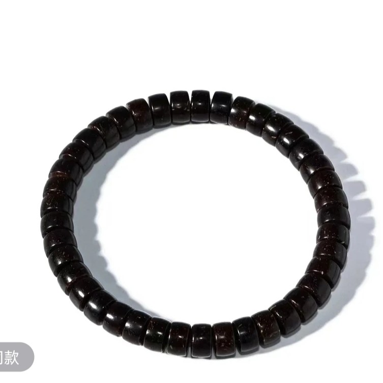 1黑金椰蒂8*4m手串  8608