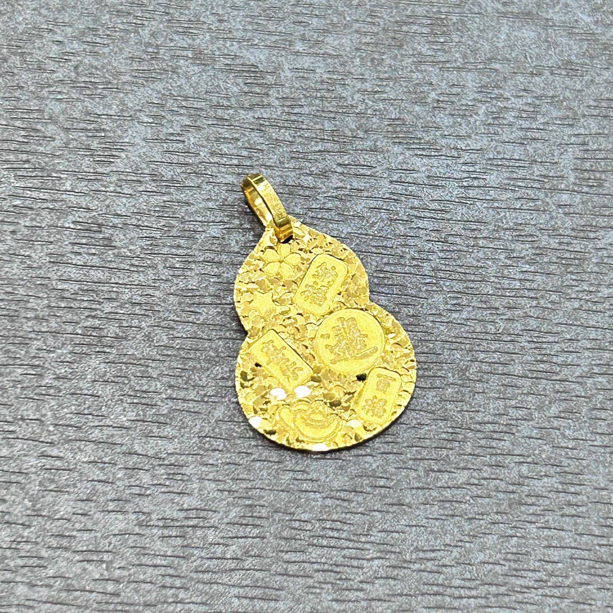 【木子专享】足金999投资金攒黄金碎冰冰葫芦ZBHJD1239克重多退少补