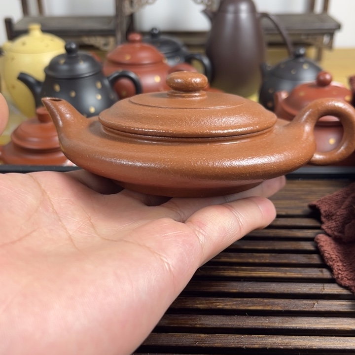 紫砂茶壶原矿紫砂半手工制作