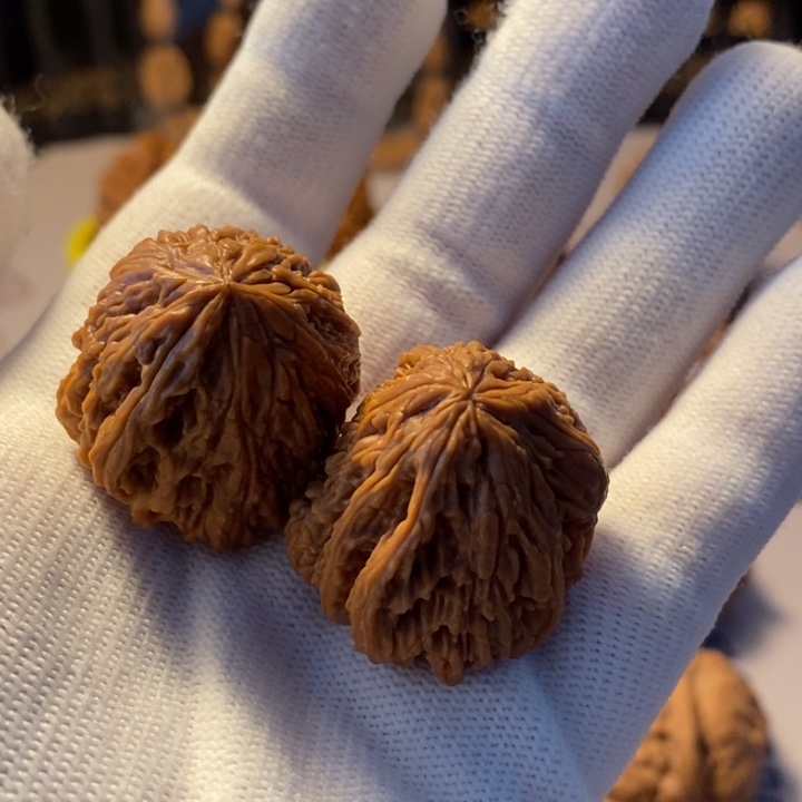 文玩核桃吊坠一帆风顺33南疆石