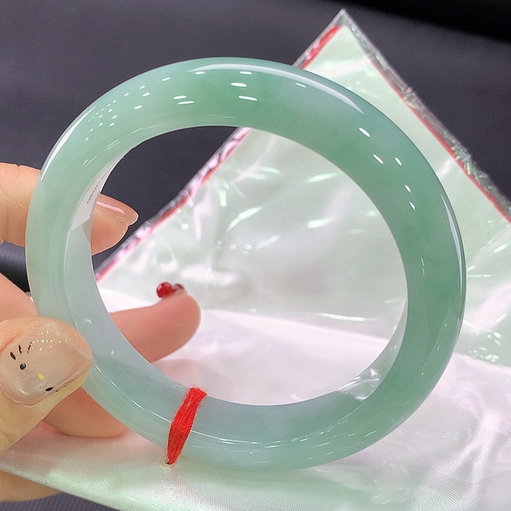 未镶嵌手镯翡翠正圈57