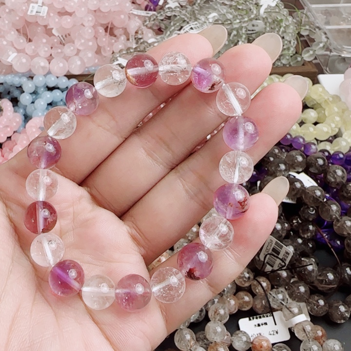 银S925镶嵌手链绿水晶