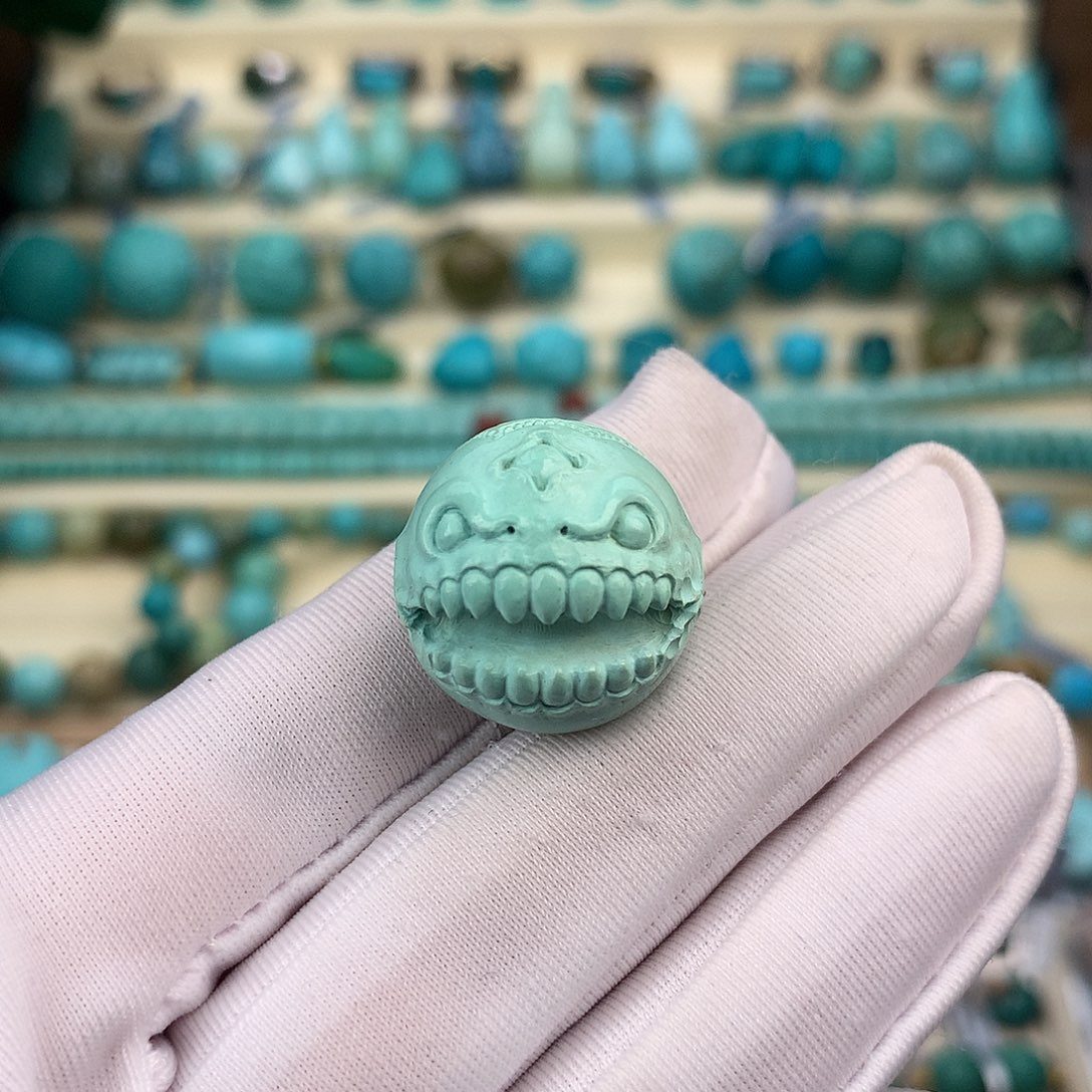 绿松石未镶嵌珠宝奇石19