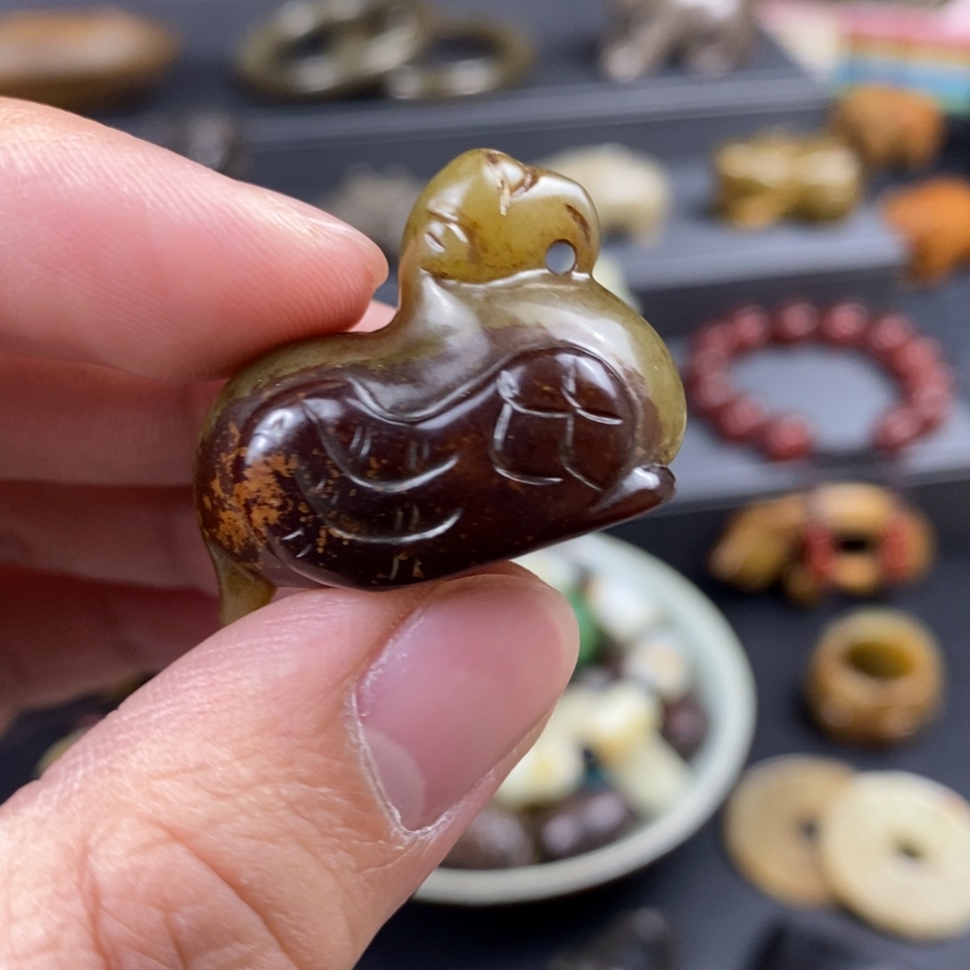 和田玉挂件未镶嵌