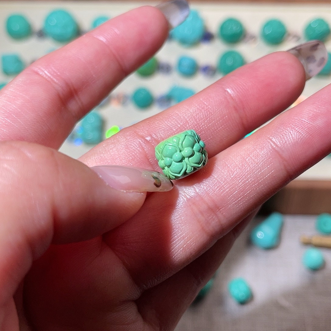 手工雕刻配饰配珠卡10+