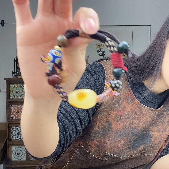 蜜蜡手链未镶嵌手链