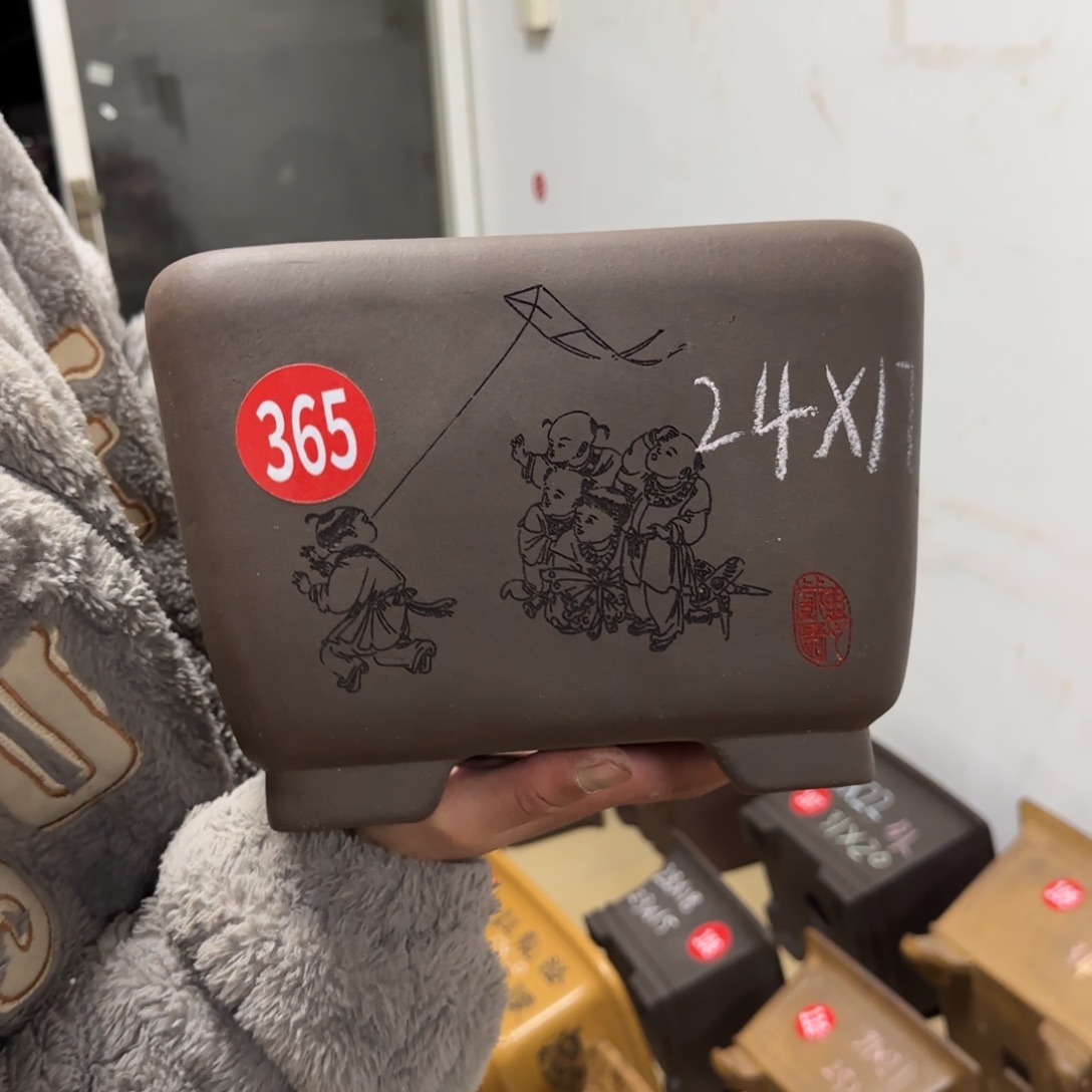 紫砂花盆呜呜呜呜