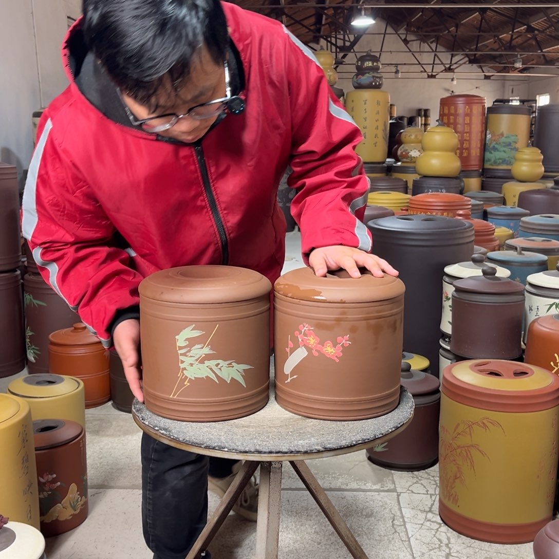 紫砂茶叶罐茶叶罐