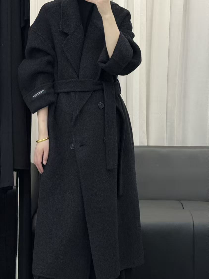 B1001-1200高端精品女装尾货呢子大衣外套