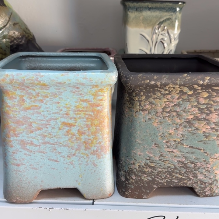 紫砂花盆口17高19，111111