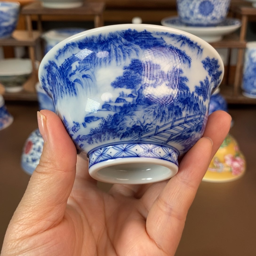 景德镇陶瓷手工手绘