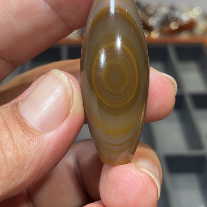 ****谐玛瑙/玉髓散珠_HEIMORI 天然天珠