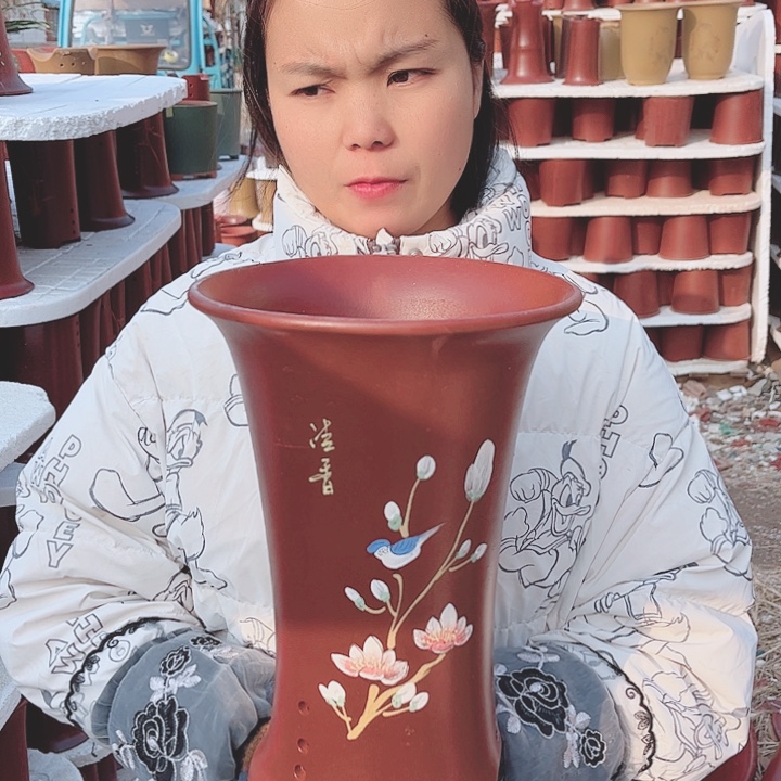 紫砂花盆宜兴紫砂精品花盆 