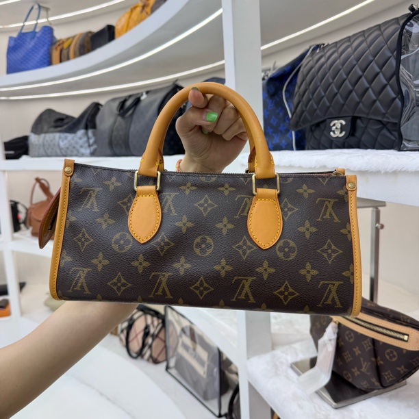 95新 LouisVuitton/路易威登 金球三角包手提包98870950
