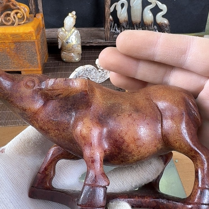 和田玉挂件未镶嵌知***戒