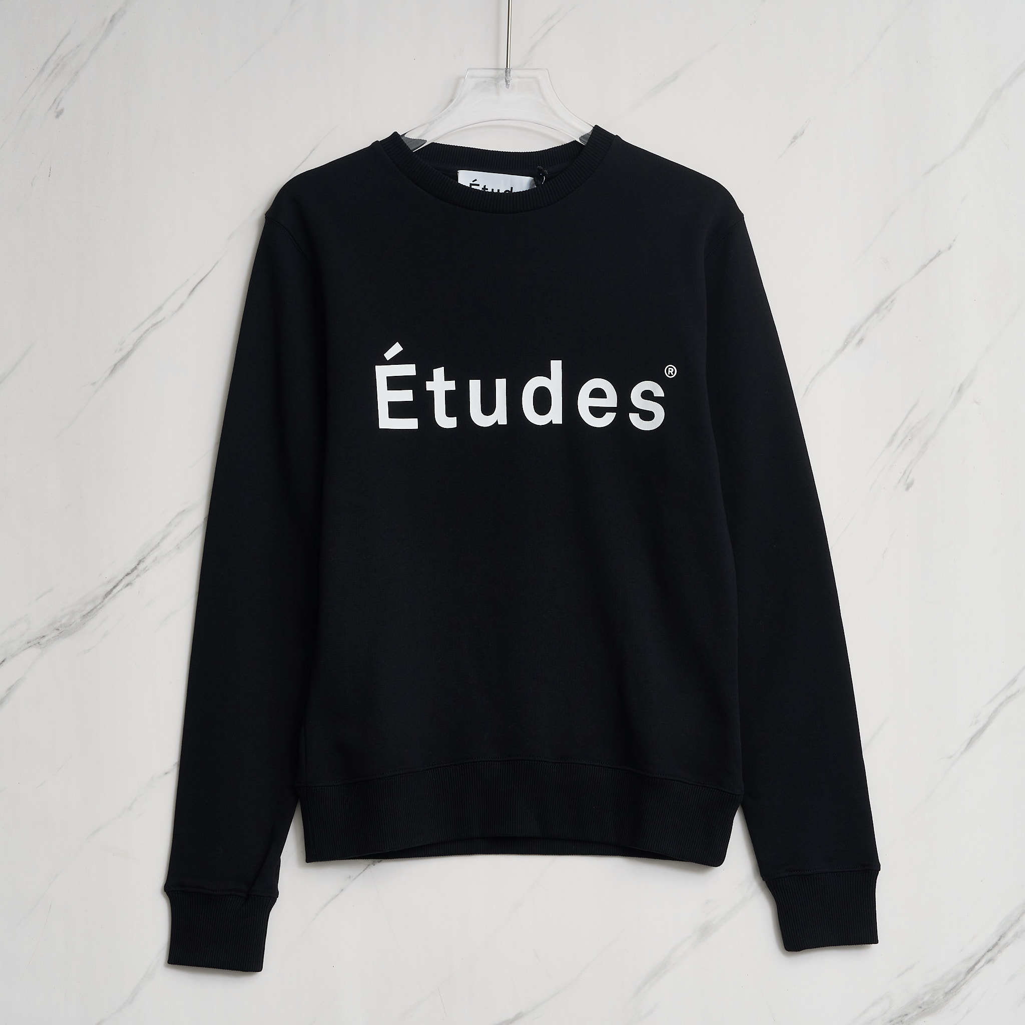 Etudes中性字母印花加绒卫衣/ETBU00087