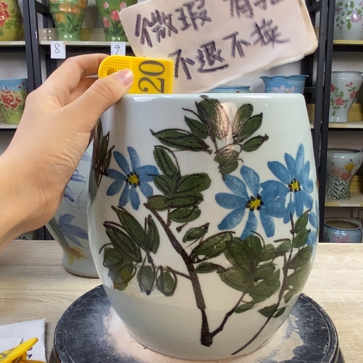 1tc景德镇陶瓷花盆