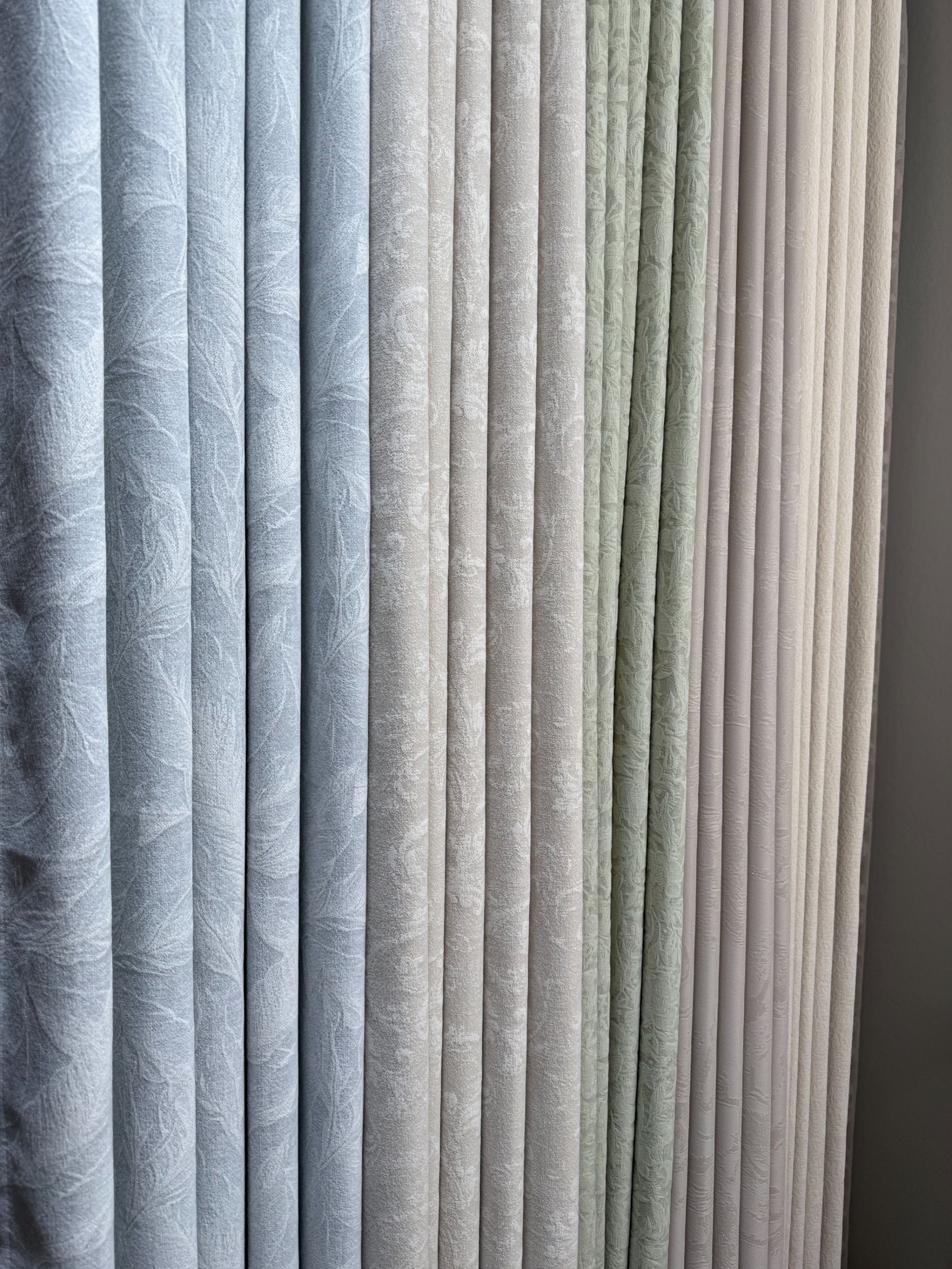 挂样窗帘套装，包含样本（门店专拍）